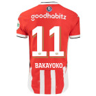 PSV Bakayoko 11 Thuisshirt 2024-2025 Authentic