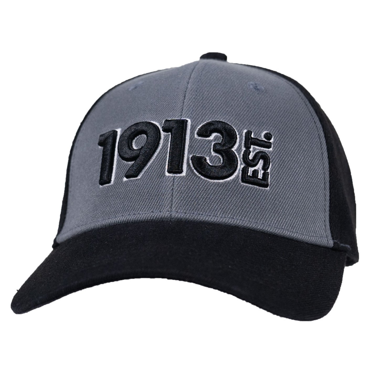 1913 Cap Zwart-Grijs