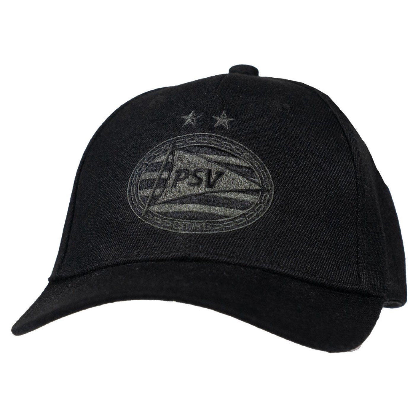 PSV Cap Logo Zwart JR