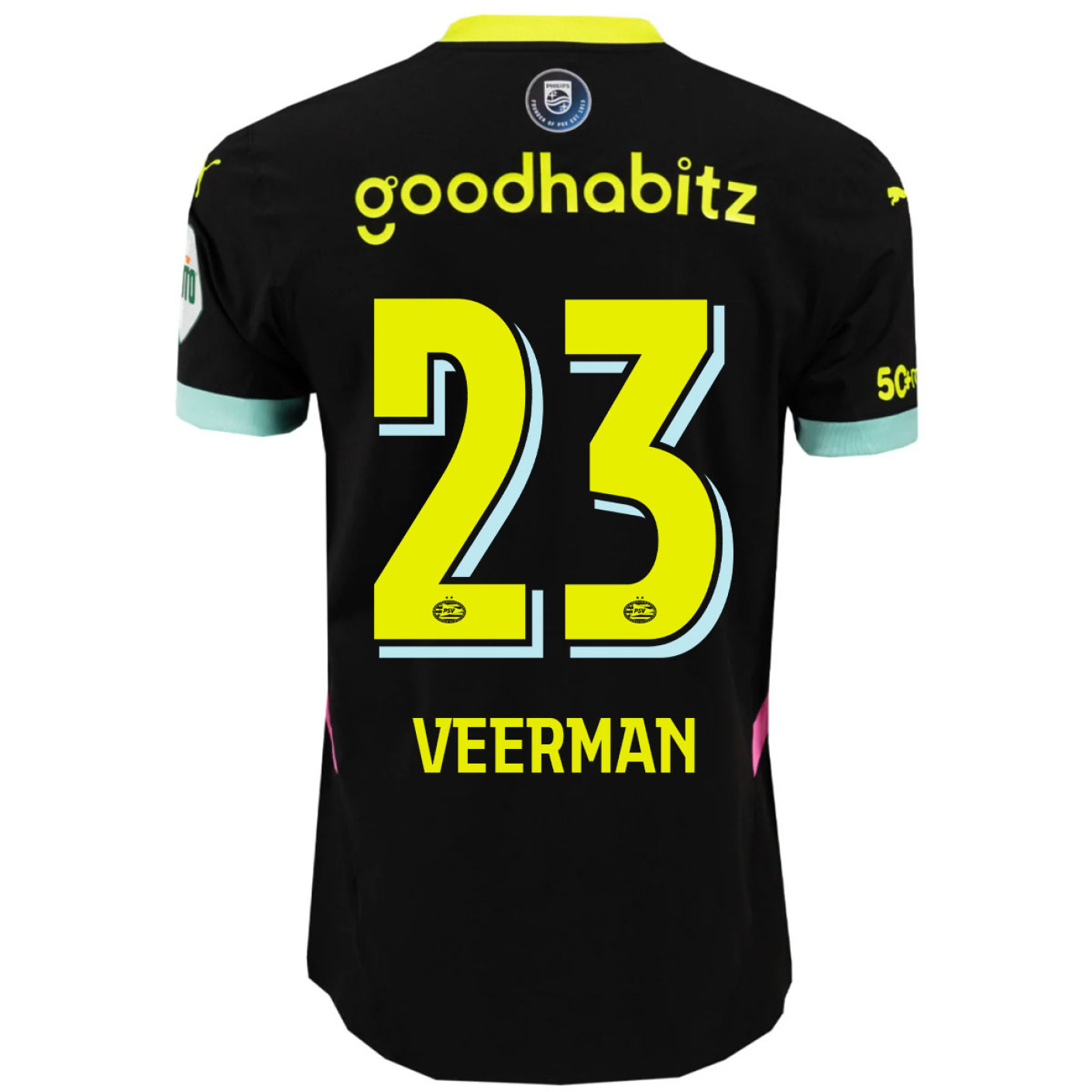 PSV Veerman 23 Uitshirt 2024-2025 Authentic