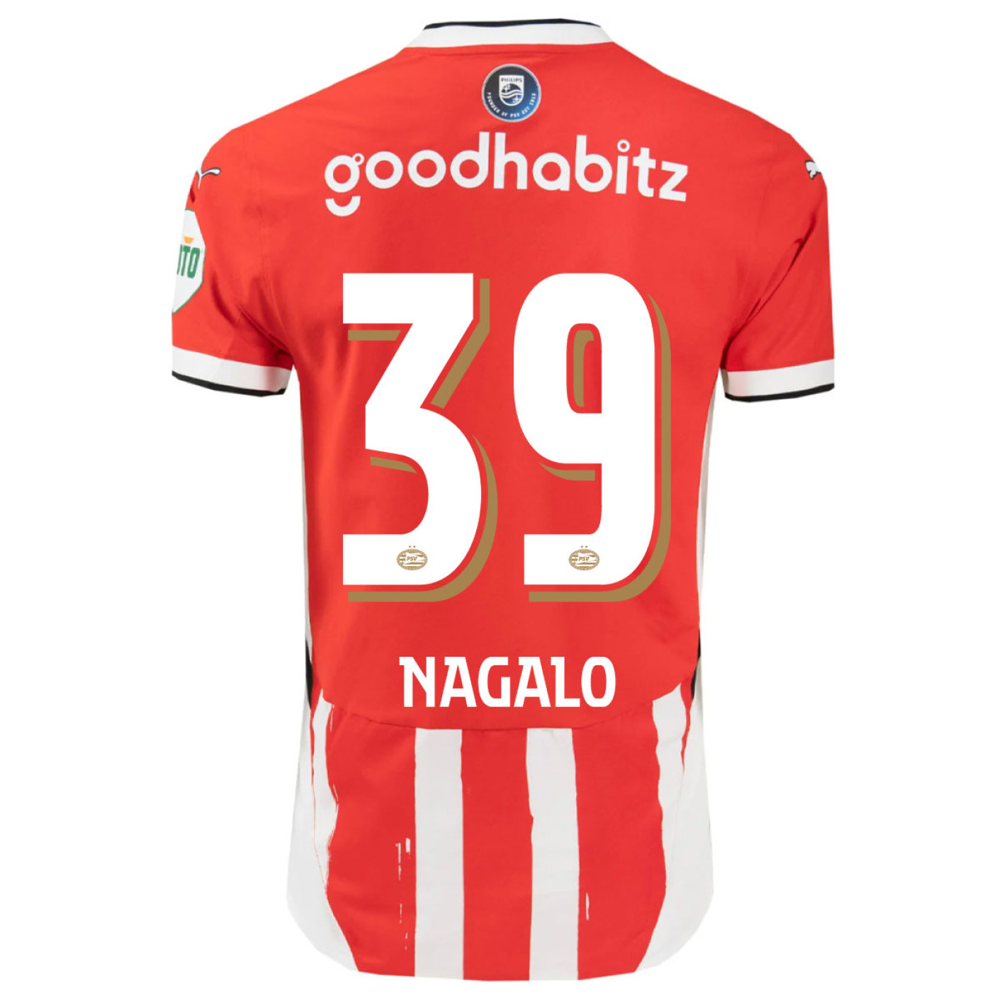 PSV Nagalo 39 Thuisshirt 2024-2025 Authentic