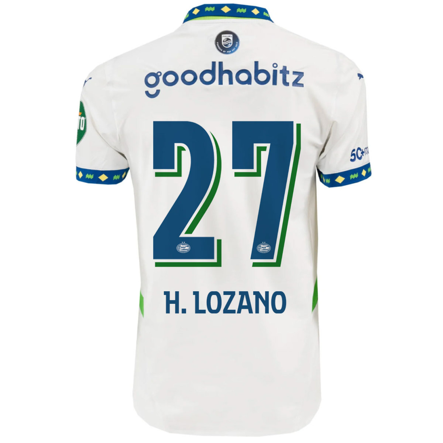 PSV Lozano 27 Derde Shirt 2024-2025 Authentic