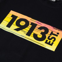 1913 T-shirt Zwart Multicolor