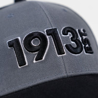 1913 Cap Zwart-Grijs