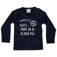 PSV T-shirt Longsleeve Papa Donkerblauw