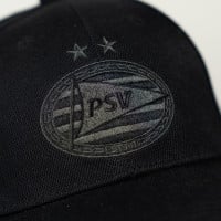 PSV Cap Logo Zwart JR