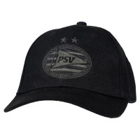 PSV Cap Logo Zwart SR