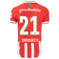 PSV Driouech 21 Thuisshirt 2024-2025 Authentic