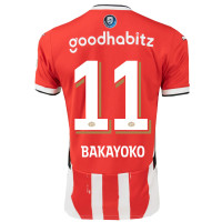 PSV Bakayoko 11 Thuisshirt 2024-2025