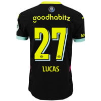 PSV Lucas 27 Uitshirt 2024-2025 Authentic